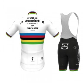 Tenue Cycliste et Cuissard à Bretelles 2021 Deceuninck-Quick-Step N002